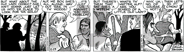 Alley Oop on Thursday December 23, 1999 Comic Strip
