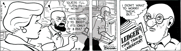 Alley Oop on Thursday September 13, 2001 Comic Strip