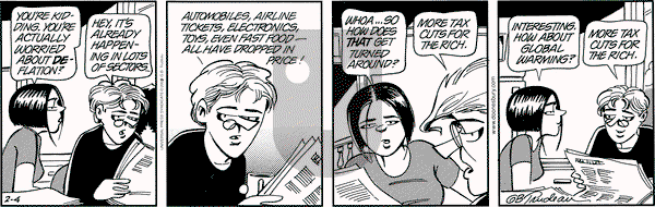 Doonesbury on Tuesday February 4, 2003 Comic Strip