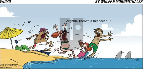 WuMo on Sunday January 20, 2019 Comic Strip