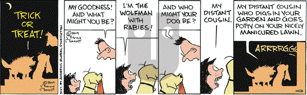 Red and Rover on Thursday October 31, 2019 Comic Strip