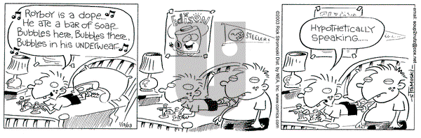 Soup to Nutz - Old on Thursday January 15, 2004 Comic Strip