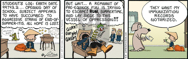 DeFlocked on Thursday September 8, 2011 Comic Strip