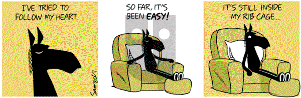 Dark Side of the Horse on Sunday April 16, 2017 Comic Strip