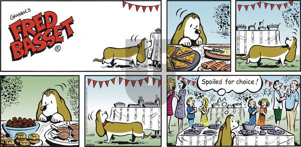 Fred Basset on Sunday July 18, 2021 Comic Strip