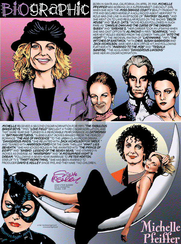 Biographic on Sunday June 28, 2009 Comic Strip