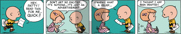 Peanuts Begins - Thursday May 23, 2024 Comic Strip