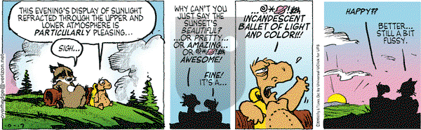 Over the Hedge on Saturday October 17, 2015 Comic Strip