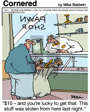 Cornered - Friday October 3, 2008 Comic Strip