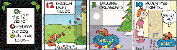 Drabble on Monday December 7, 2015 Comic Strip