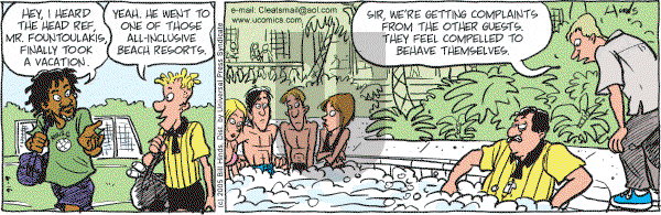 Cleats - Thursday June 16, 2005 Comic Strip