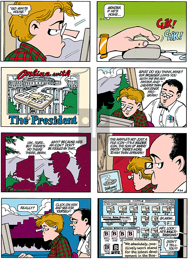 Doonesbury on Friday December 29, 1995 Comic Strip