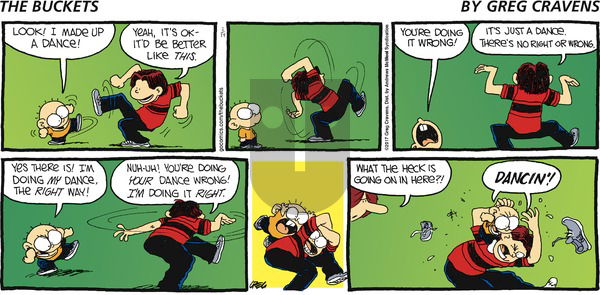 The Buckets on Sunday February 19, 2017 Comic Strip