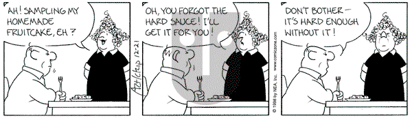 The Born Loser on Wednesday August 4, 1999 Comic Strip