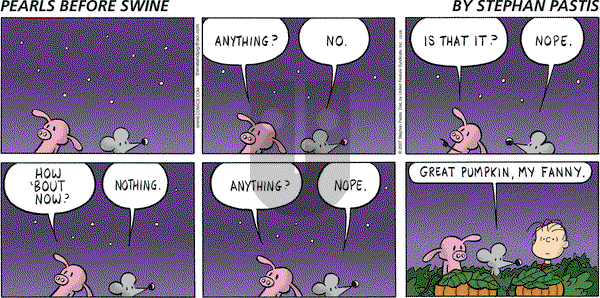 Pearls Before Swine on Sunday October 28, 2007 Comic Strip