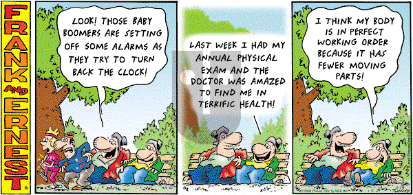 Frank and Ernest - Sunday January 13, 2008 Comic Strip