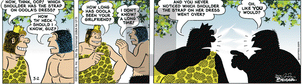 Alley Oop - Friday March 2, 2012 Comic Strip