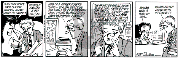 Doonesbury on Thursday March 5, 1992 Comic Strip