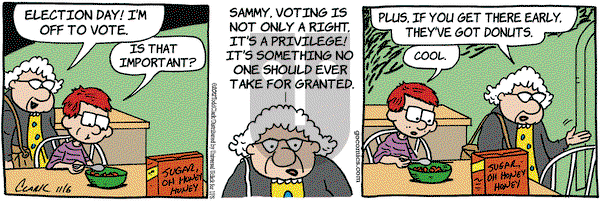 Lola on Tuesday November 6, 2012 Comic Strip