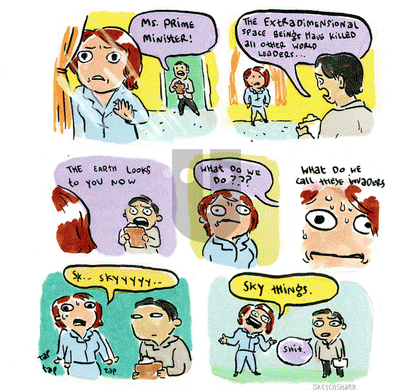 Sketchshark Comics on Monday November 16, 2020 Comic Strip