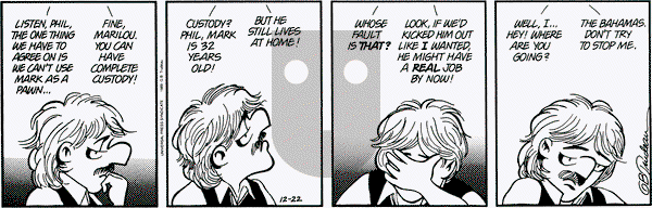 Doonesbury - Friday December 22, 1989 Comic Strip