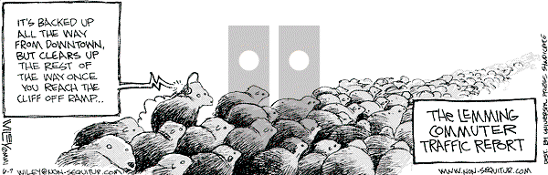 Non Sequitur on Thursday June 7, 2001 Comic Strip