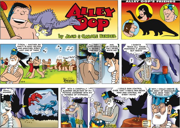 Alley Oop on Sunday January 6, 2013 Comic Strip
