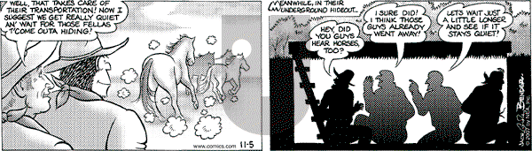 Alley Oop on Monday November 5, 2007 Comic Strip