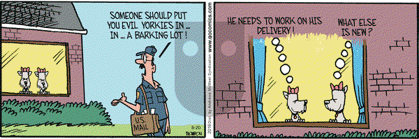 Grand Avenue on Tuesday August 20, 2019 Comic Strip