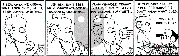 FoxTrot on Thursday May 4, 2000 Comic Strip