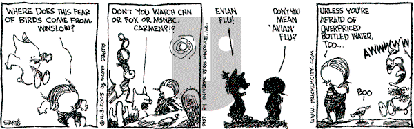 Prickly City on Thursday November 3, 2005 Comic Strip