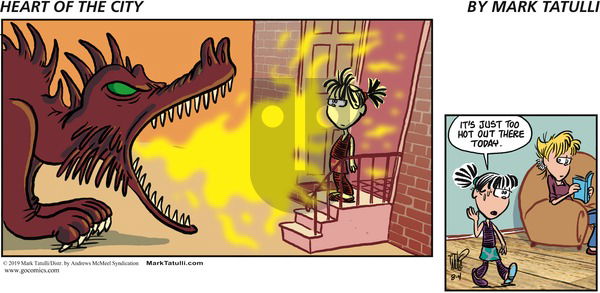Heart of the City on Sunday August 4, 2019 Comic Strip