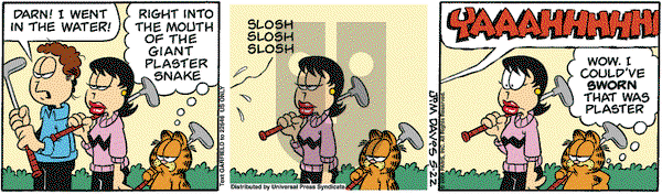 Garfield - Thursday May 22, 2008 Comic Strip