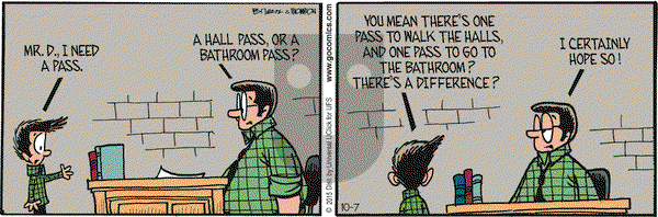 Grand Avenue on Wednesday October 7, 2015 Comic Strip