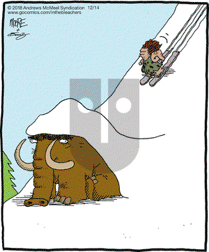 In the Bleachers on Friday December 14, 2018 Comic Strip