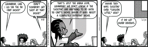 The Boondocks on Monday June 24, 2013 Comic Strip