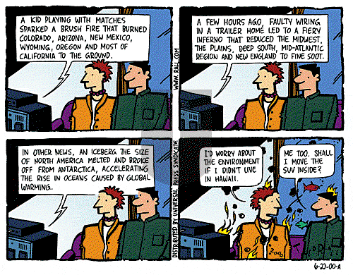 Ted Rall on Thursday June 22, 2000 Comic Strip