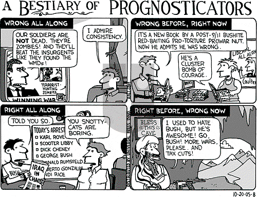 Ted Rall on Saturday October 22, 2005 Comic Strip