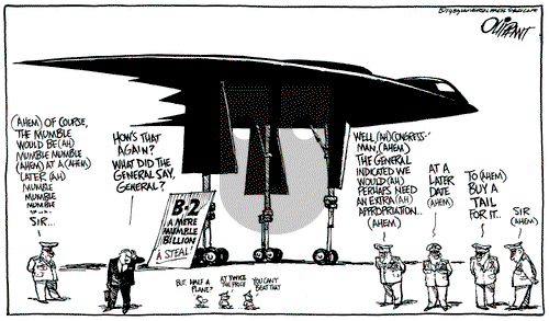 Pat Oliphant on Thursday July 27, 1989 Comic Strip