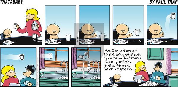 Thatababy on Sunday April 8, 2018 Comic Strip
