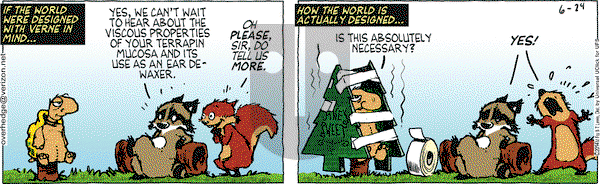 Over the Hedge on Tuesday June 24, 2014 Comic Strip