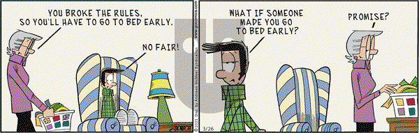 Grand Avenue on Wednesday March 26, 2025 Comic Strip