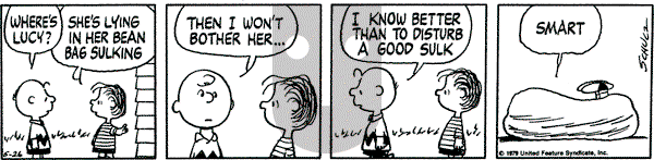 Peanuts - Saturday May 26, 1979 Comic Strip