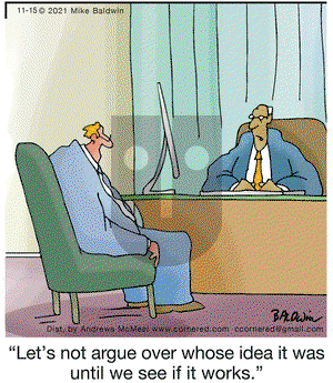 Cornered - Monday November 15, 2021 Comic Strip