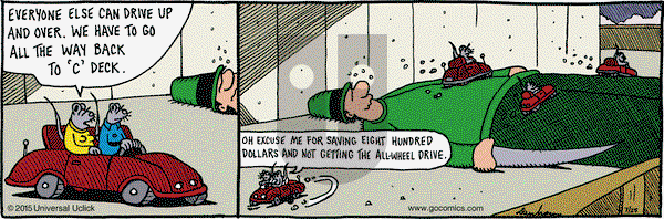 Overboard on Saturday July 25, 2015 Comic Strip