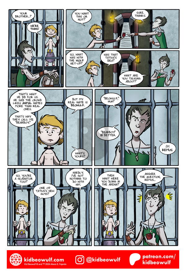 Kid Beowulf on Monday December 2, 2024 Comic Strip