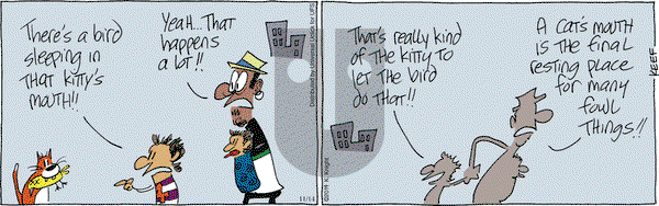 The Knight Life on Friday November 14, 2014 Comic Strip