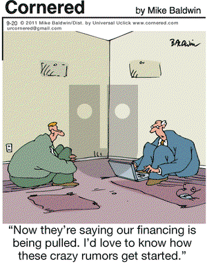 Cornered on Tuesday September 20, 2011 Comic Strip