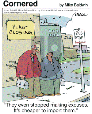 Cornered on Thursday November 4, 2010 Comic Strip