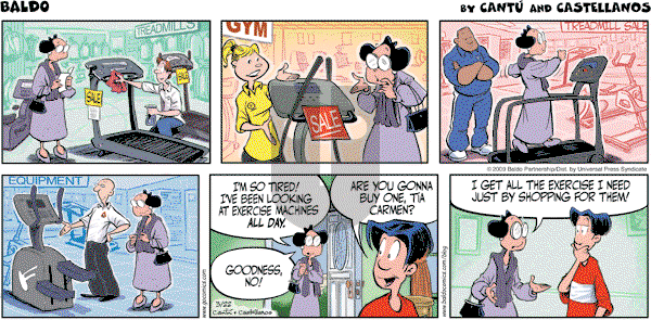 Baldo - Sunday March 22, 2009 Comic Strip